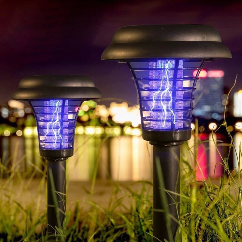 🔥HOT SALE 49% OFF-Solar Mosquito Zapper Lamp Stake
