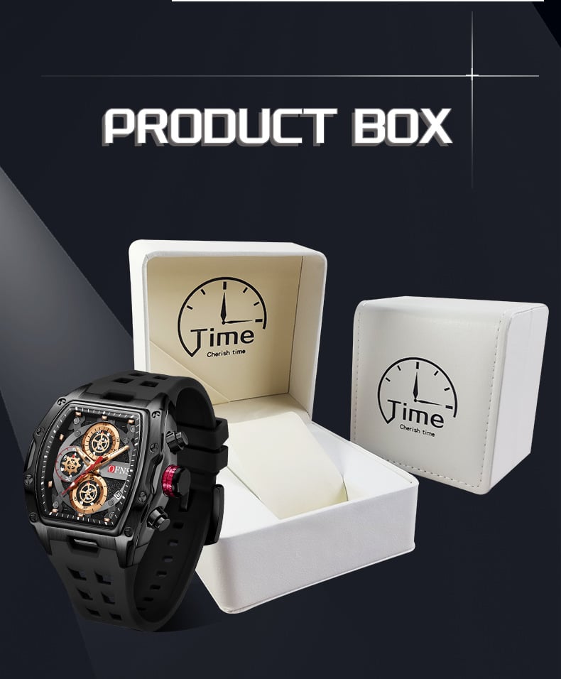 Tonneau Openwork Skeleton Watch