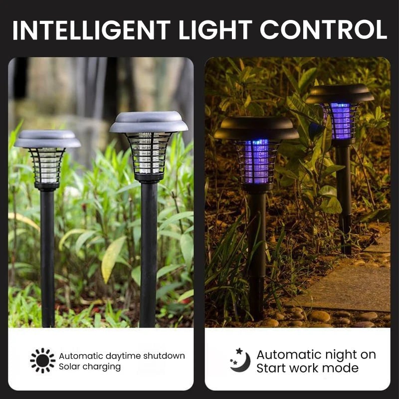 🔥HOT SALE 49% OFF-Solar Mosquito Zapper Lamp Stake