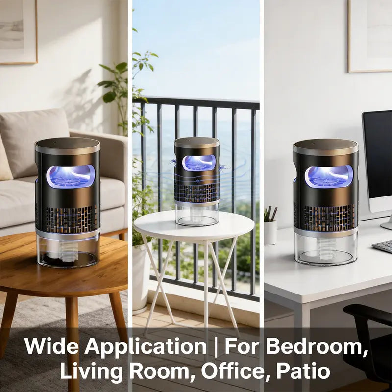 🌙 Save 50% Instantly! 🔥 Silent UV Mosquito Trap — Chemical-Free, Safe for Children & Pets 🦟 Rechargeable or Plug-in Operation — A Summer Essential!