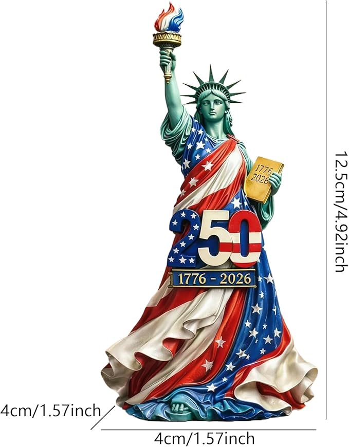 🇺🇸 1776–2026 Liberty Statue™ 🗽 Celebrate 250 Years of Freedom in Bold American Style 🔥