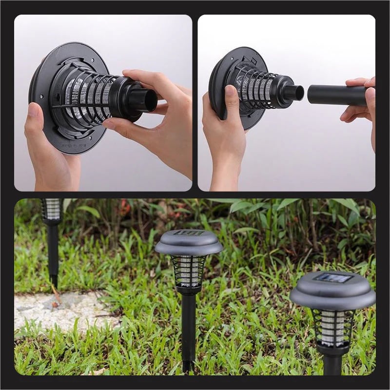 🔥HOT SALE 49% OFF-Solar Mosquito Zapper Lamp Stake