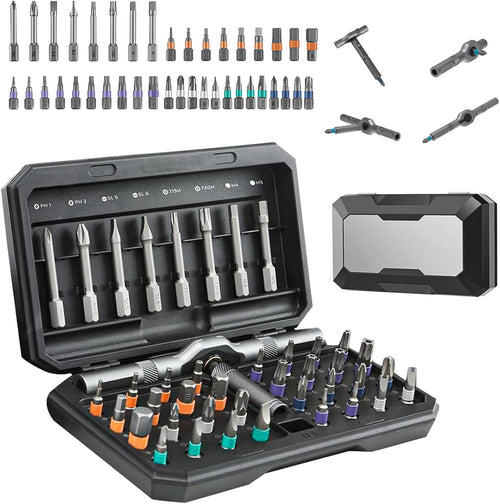 24 in 1 Magnetic Screwdriver Set, DIY Ratchet Screwdriver Set with Detachable Handle, Portable Compact Repair Tool Kit for Furniture Laptop Electronicsv Bicycle