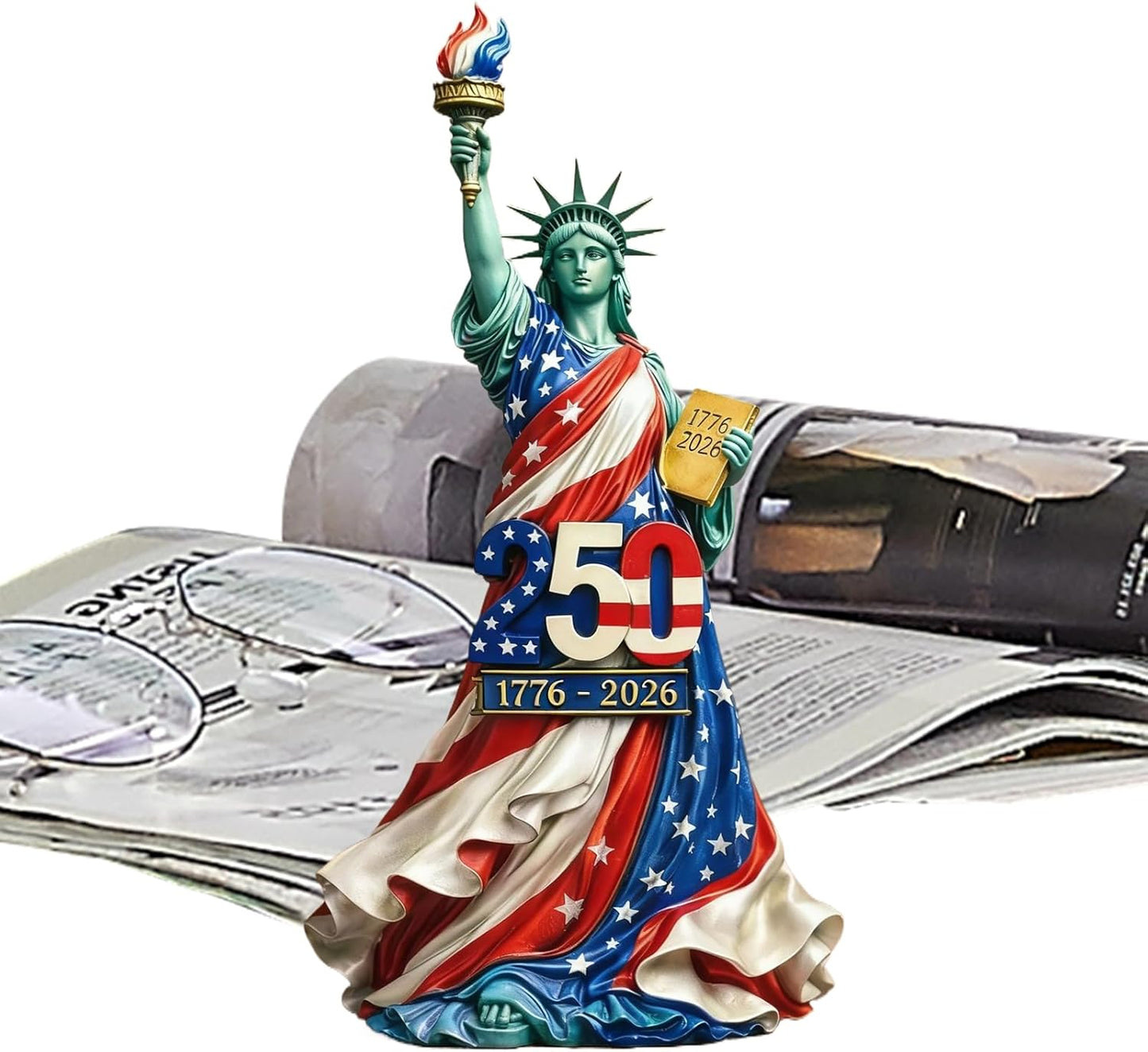 🇺🇸 1776–2026 Liberty Statue™ 🗽 Celebrate 250 Years of Freedom in Bold American Style 🔥