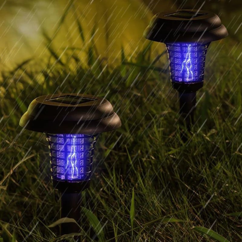🔥HOT SALE 49% OFF-Solar Mosquito Zapper Lamp Stake