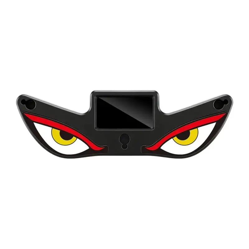 Car Rear Window Dynamic LED Display – Vampire Devil Eye Emoji Panel, Auto Decorative Light