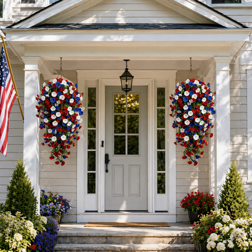 4th of July Decoration Tricolor Patriotic Artificial Flower